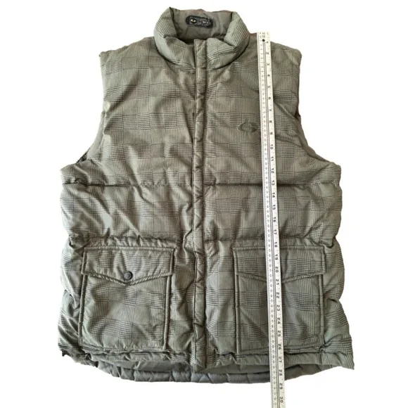 Reversible Gotcha Glacier Men’s down and feather filled winter vest size LG - Picture 9 of 16